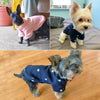 Blue Star Dog Sweater - Small - Warm Winter Jumper