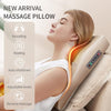 Multifunctional Mini Massage Pillow Neck and Shoulder Cervical Massager, Plug Type:UK Plug(Black)