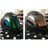 MB-MHL001 Motorcycle Helmet Shield Glasses Helmet Lens Full Face Visor Helmet Visor for AGV K3-SV K5(Silver)