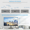 BMAX B3 Windows 11 Mini PC, 8GB+256GB, Intel Jasper Lake N5095, Support HDMI / RJ45 / TF Card, EU Plug(Space Grey)