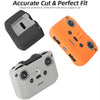 For DJI Neo / Mini 4 Pro / RC-N3 / RC-N2 / RC-N1 Sunnylife Controller Protective Cover Silicone Case with Neck Strap (Orange)