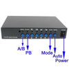 4-Channel VGA Quad Splitter Switcher, Black