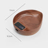 200g/0.1g  High Precision Solid Wood Coffee Scale Touch Button Rechargeable Kitchen Scale CM200