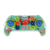 Children Gear Handle Game Console Rollerball Maze Breakout Thinking Exercise Puzzle Toy(Marine Model)