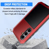 For Samsung Galaxy S25 5G Shockproof Life Waterproof Silicone + Zinc Alloy Phone Case(Red)