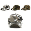 Outdoor Mountain Travel Camouflage Duck Tongue Cap(Gray)