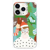 For iPhone 11 Pro Max Christmas Series PC Full Coverage Pattern Phone Case(CW061 White)