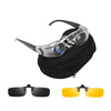 Fishing Telescope Adjustable Focus Telescope,Style: Myopia+Yellow+Gray Clip