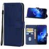 Leather Phone Case For Alcatel 3x 2019(Blue)