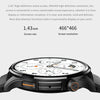 J45 1.43 inch BT5.1 Smart Sport Watch, Support Sleep / Heart Rate / Blood Oxygen / Blood Pressure Health Monitor(Grey)