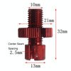 Motorcycle Electric Vehicle Front And Rear Pump Brakes Adjustment Screw(Silver)