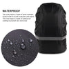 Reflective Light Waterproof Dustproof Backpack Rain Cover Portable Ultralight Shoulder Bag Protect Cover, Size:S(Orange)