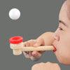 3 Sets Wooden Suspended Ball Blower Children Puzzle Parent-Child Game Toy