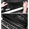 Universal Car Carbon Fiber Door Anti-collision Strip Protection Guards Trims Stickers Tape, Size:10cm x 3m