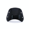 DF016-C Motorcycle Front Windshield for Benelli Leoncino Trail 500(Black)