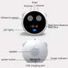Intelligent Primary School Student Writing Sitting Posture Corrector Children Eye Protection Vision Protector Student Alarm Clock(White)