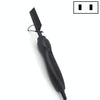 Multifunctional Comb Dry And Wet Dual-Use Curly Hair Straightening Stick Electric Perm Comb US Plug(Black)