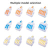 10 PCS Multi-Function Branch Wire Butt Copper Wire Quick Connection Terminal, Model: F13 Blue Handle One in Three Out