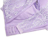Front Cross Side Buckle Wireless Lace Bra Breathable Sport For Women, Size:M(Purple)