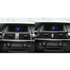 Car Middle Air Outlet Decorative Sticker for BMW X5 E70 2008-2013 / X6 E71 2009-2014, Left and Right Drive Universal(Black)