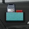 DE RAN FU Car Phone Storage Box Self-adhesive Rolling Pyebata Storage Bag(Blue)