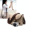 Retro Photo Camera Bag Case Cover For Canon EOS 200D 77D 7D 80D 800D 1300D 6D 70D 760D 750D 700D 600D 100D 1200D 1100D SX540(Dark Khaki)