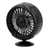 Portable Car Electric Cooling Fan with Base(Black)