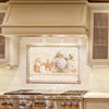 Self-Adhesive Heat-Resistant Oil-Proof Stickers Household Kitchen Stove Tile Wall Stickers, Specification: LZ-011(58x80cm)