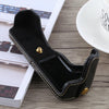 1/4 inch Thread PU Leather Camera Half Case Base for Canon EOS M5(Black)