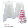 Christmas DIY Scented Candle Silicone Mold, Color: White(SD-78)