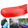 Inflatable Lounger Polyester Fabric Compression Air Bag Sofa for Beach / Travelling / Hospitality / Fishing, Size: 185cm x 75cm x 50cm, Normal Quality(Red)