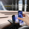 SUMITAP Magnetic HUD Car Mobile Phone Bracket Mini Compact Car Instrumentation Special Mute Stent( Blue)