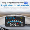 5.5" GPS HUD Head Up Display Speedometer | Car Speed Projector