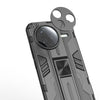 For Redmi K80 Supersonic PC + TPU Holder Phone Case(Grey)
