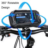 WILD MAN XT3X 0.6L Bicycle 360 Degree Rotating Waterproof Touch Screen Phone Holder Bag(Black)