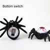 12pcs /Box Halloween Spider Eyeball Lights Candle Lamp Party Atmosphere Decoration Supplies(Blue Eyeball)