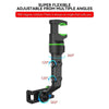 1st Generation Multifunctional Car Rearview Mirror Rear Seat Mobile Phone Holder (Green)