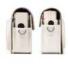 Full Body PU Leather Case Camera  Bag with Strap for FUJIFILM instax Square SQ1 (White)