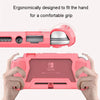 For Nintendo Switch Lite Full Cover Protective Shell TPU Console Case(Pink)