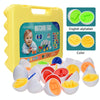 English Letters Matching Eggs Toys Color Shape Identification Simulation Egg Gift Box