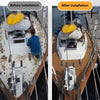 240x45x0.6cm Yacht RV Modification Imitation Teak Floor EVA Anti-slip Mat