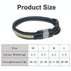 LED Dog Collar, USB Rechargeable, L (Black), Waterproof, Bluetooth