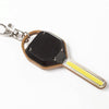 2 PCS Mini Pocket Keychain Light LED White Light Keyring Outdoor Flashlight