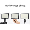 600 LEDs Stepless Adjustable Live Fill Lamp Reversible Photography Soft Light, Spec: 10 inch(EU Plug)