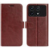 For Xiaomi Redmi K70 R64 Texture Horizontal Flip Leather Phone Case(Brown)