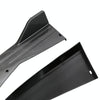 Car Universal Rear Corner Cover Rear Bumper Protective Corner Rear Lip Rear Shovel(Carbon Fiber)