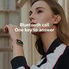 F12 2.02 inch Curved Screen Smart Watch Supports Voice Call/Blood Sugar Detection(Gold + Pink)