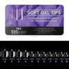 Scratch-free Ultra-thin Seamless Manicure Nail Plate, Shape: 15 Foot Nails