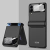 For Samsung Galaxy Z Flip3 5G GKK Magnetic Hinge Full Coverage Phone Case(Black)