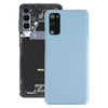 Samsung Galaxy S20 Back Cover with Lens Cover - Blue